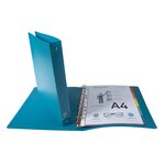 EXACOMPTA Classeur 4 anneaux A4 Maxi Polypropylene Opaque Vert