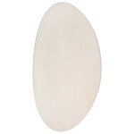 vidaXL Tapis Beige 100 x 200 cm Polyester