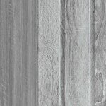 vidaXL Cabinet de chevet Sonoma gris 43 x 34 5 x 52 cm