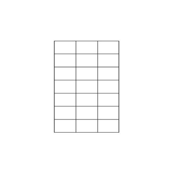 Office star boite de 2100 étiquettes multi-usage blanches 70x42mm os43652 avery zweckform