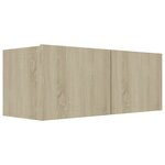 vidaXL Ensemble de meuble TV 5 Pièces Chêne sonoma Bois d'ingénierie