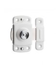 THIRARD - Verrou pour porte d'ameublement  30mm  blanc - THIRARD