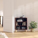 vidaXL Buffet chêne fumé 57x35x70 cm bois d'ingénierie