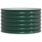 vidaXL Lit de Jardin Vert 80 x 80 x 44 cm Acier