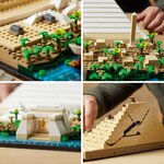 LEGO Architecture - Modèle de la Grande Pyramide de Gizeh - 21058 : Une Merveille du Monde à Construire
