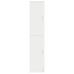 vidaXL Buffet Blanc Bois d'ingénierie Modéré Buffet Rectangulaire