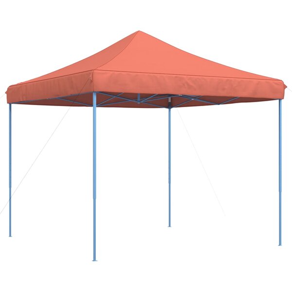 vidaXL Tente réception pliable escamotable terre cuite 292x292x315 cm