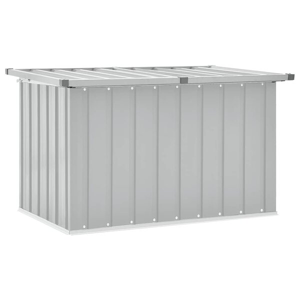 vidaXL Boîte de rangement de jardin Gris 109x67x65 cm