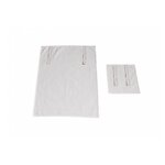 Lit compact RENO blanc avec rideaux