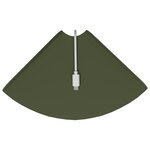 vidaXL Étagère Flottante d'Angle 4 pc Vert olive 18 x 18 x 2 cm