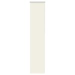 vidaXL Store enrouleur occultant blanc cassé 45x230cm largeur du tissu