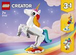 LEGO Creator - La Licorne Magique 31140 : Set 3-en-1 pour Enfants