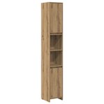 vidaXL Ensemble de meubles salle de bain 4 Pièces bois d'ingénierie