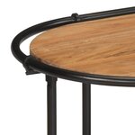 vidaXL Meuble TV 100x42x40 cm bois d'acacia massif