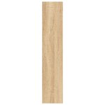 vidaXL Étagère murale Chêne sonoma 90x16x78 cm Bois d’ingénierie