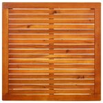 vidaXL Table basse de jardin 85x85x45 cm Bois solide d'acacia