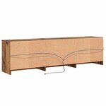 vidaXL Unites TV 2 Pièces Bois Ancien 180 x 34 x 50 cm Bois d'ingénierie