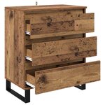 vidaXL Buffet Bois Ancien 60 x 35 x 70 cm Bois d'ingénierie