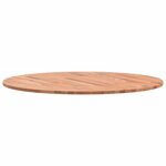 vidaXL Dessus de table Ø80x1 5 cm rond bois massif de hêtre