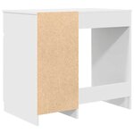 vidaXL Bureau banc 86x49x76 cm bois d'ingénierie