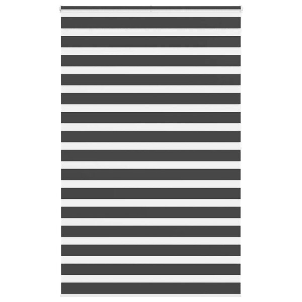 vidaXL Store zèbre noir 140x200 cm largeur du tissu 135 9 cm polyester