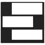 vidaXL Ensemble meuble TV Montage mural Chêne noir 100 x 24 x 94 cm