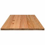 vidaXL Dessus de table marron clair bois chêne massif rectangulaire