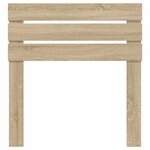vidaXL Tête de lit Chêne Sonoma 100 cm Bois d'ingénierie