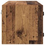 vidaXL Meuble mural Bois Ancien 102 x 37 x 35 cm Bois d'ingénierie