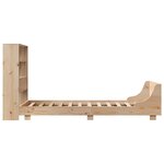 vidaXL Cadre de lit sans matelas 90x190 cm bois de pin massif