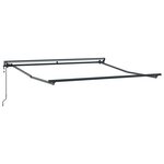 vidaXL Auvent rétractable électrique Jaune et Orange 300x250 cm