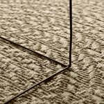 vidaXL Tapis ZIZUR beige 160x230 cm aspect de jute intérieur extérieur