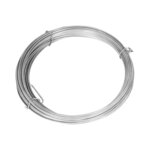 vidaXL Clôture à mailles losangées et poteaux acier galvanisé 15x0 8 m