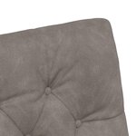 vidaXL Chaises de salle à manger 2 Pièces Gris 58 x 67 x 97 cm Faux cuir