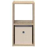 vidaXL Table de chevet avec tiroir Chêne Sonoma 25 5 x 22 x 49 5 cm