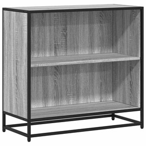 vidaXL Bibliothèque sonoma gris 80 5x35x76 cm bois d'ingénierie