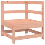 vidaXL Salon de jardin 10 Pièces bois massif sapin de douglas