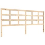 vidaXL Tête de lit 205 5x4x100 cm Bois massif de pin