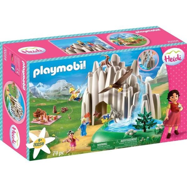 Playmobil 70254 - heidi - heidi  peter et clara au lac de cristal
