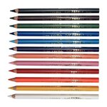 Étui de 12 crayons de couleur triangulaires LYRA Super Ferby