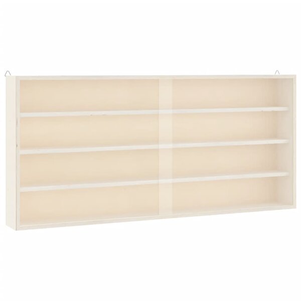 vidaXL Vitrine de collection en bois avec portes 80x8 5x37 cm