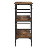 vidaXL Table console Bois ancien 100 x 32 x 75 cm Bois d'ingénierie