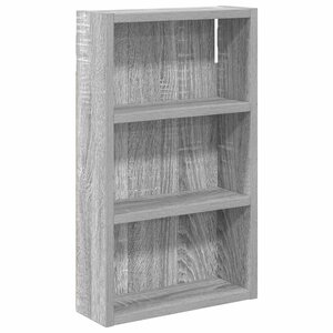 vidaXL Armoire murale de salle de bain Gris Sonoma 30 x 10 x 50 cm