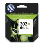 Hp 302xl cartouche d'encre noire grande capacité authentique pour hp deskjet 2130/3630 et hp officejet 3830 (f6u68ae)