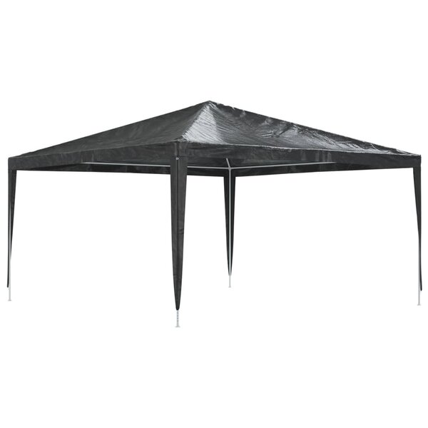 vidaXL Tente de réception professionnelle 4x4 m Anthracite 90 g/m²