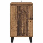 vidaXL Buffet Bois ancien 40 x 35 x 70 cm Bois d'ingénierie