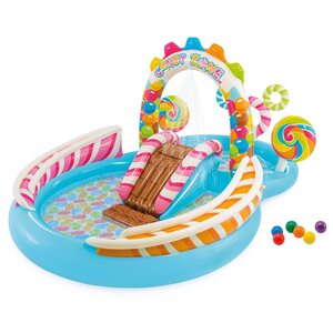 Intex 57149NP - Piscine enfant de jeux aquatiques Candy Zone