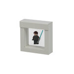 Cadre blanc Nimbus 70 pour objets de collections.