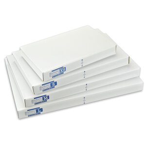Lot de 100 Boîtes Pochettes Carton XS - hauteur 3cm - format 140x225 mm