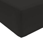 vidaXL Coussin de Siège d'Extérieur Noir 111 5 x 40 x 8 cm